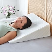 Bed Wedge Pillow with Bamboo Cover