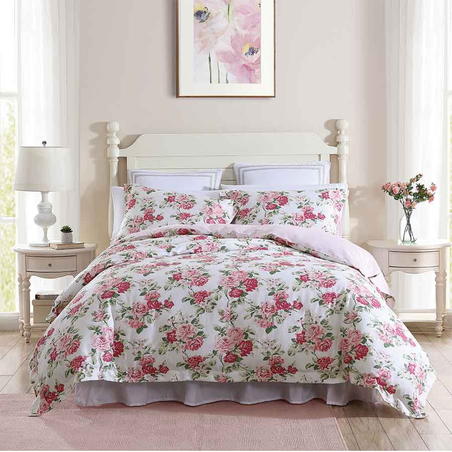 Laura Ashley Lidia Quilt Cover Set - Home Collections