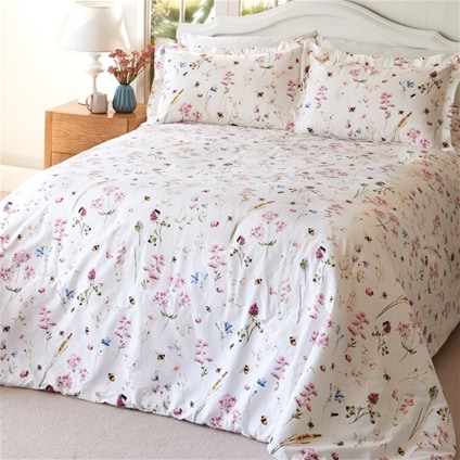 Floral Print Bedspread